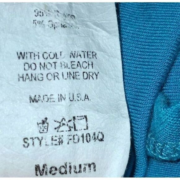 EMETLA TURQUOISE SWING DRESS SZ.M EUC - Picture 4 of 4